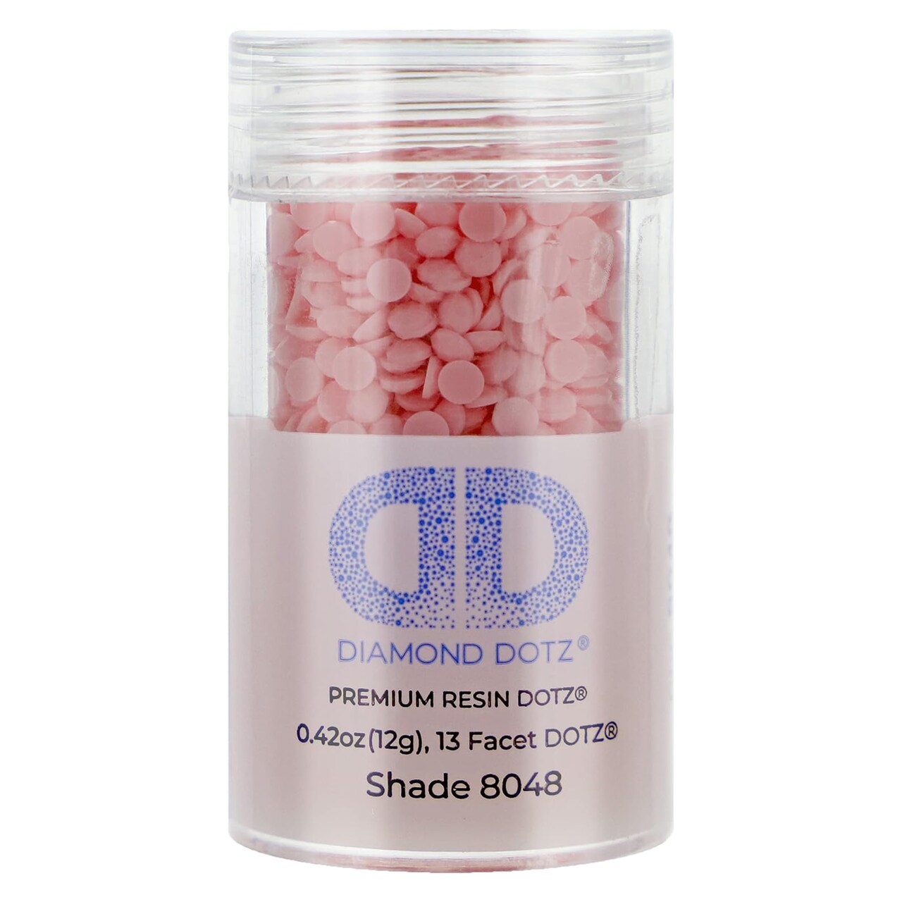 Diamond Dotz 2.8MM 12G Cylinder Light Frilly Pink - Freestyle Diamond Painting Beads, Diamond Art Beads, Replacement Drills, Loose Gems for DIY Crafts and Art Projects